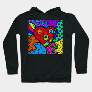 Sperduto Love Heart #2 - second in a series of 4 hearts Hoodie